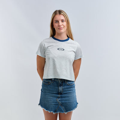 Mlogo Baby Tee (Grey)