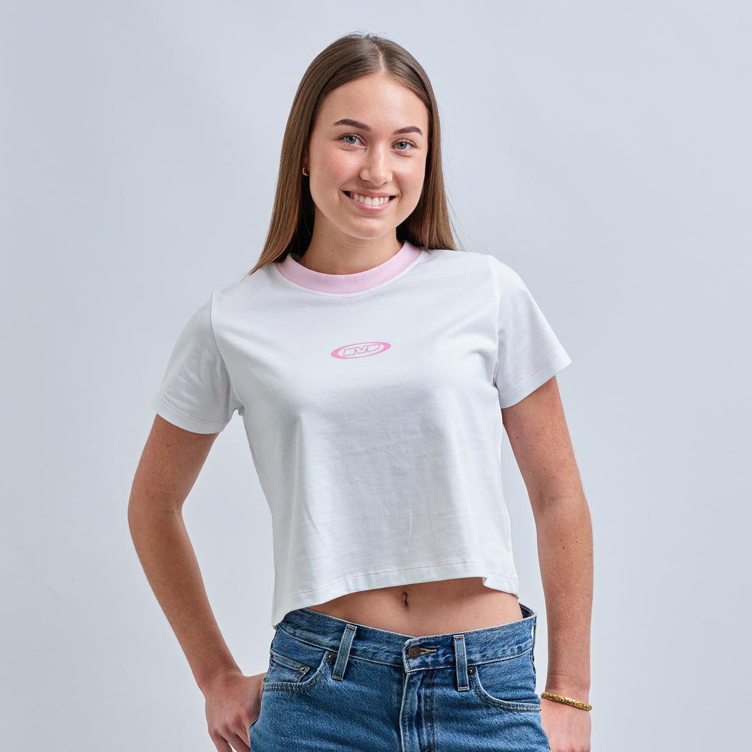 Mlogo Baby Tee (White)