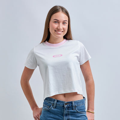 Mlogo Baby Tee (White)