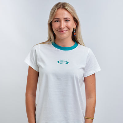 Mlogo Relaxed Tee (White)